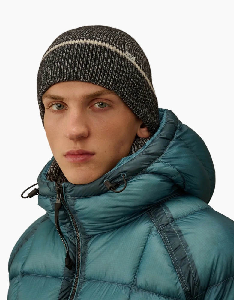 Fleece Knit Logo Beanie