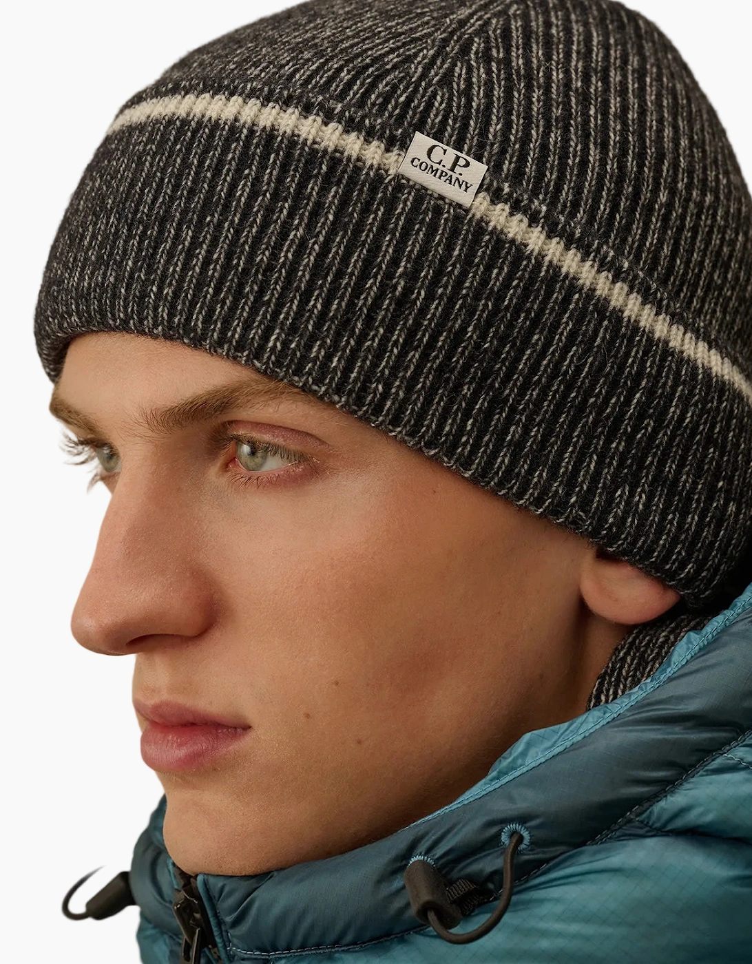 Fleece Knit Logo Beanie