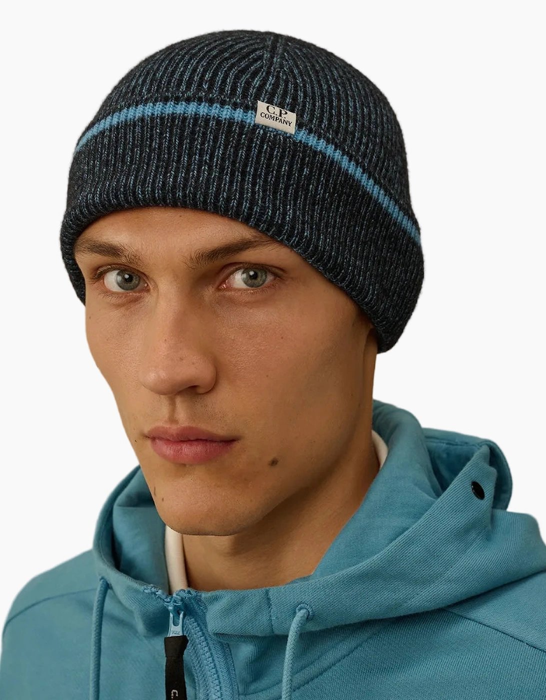 Fleece Knit Logo Beanie