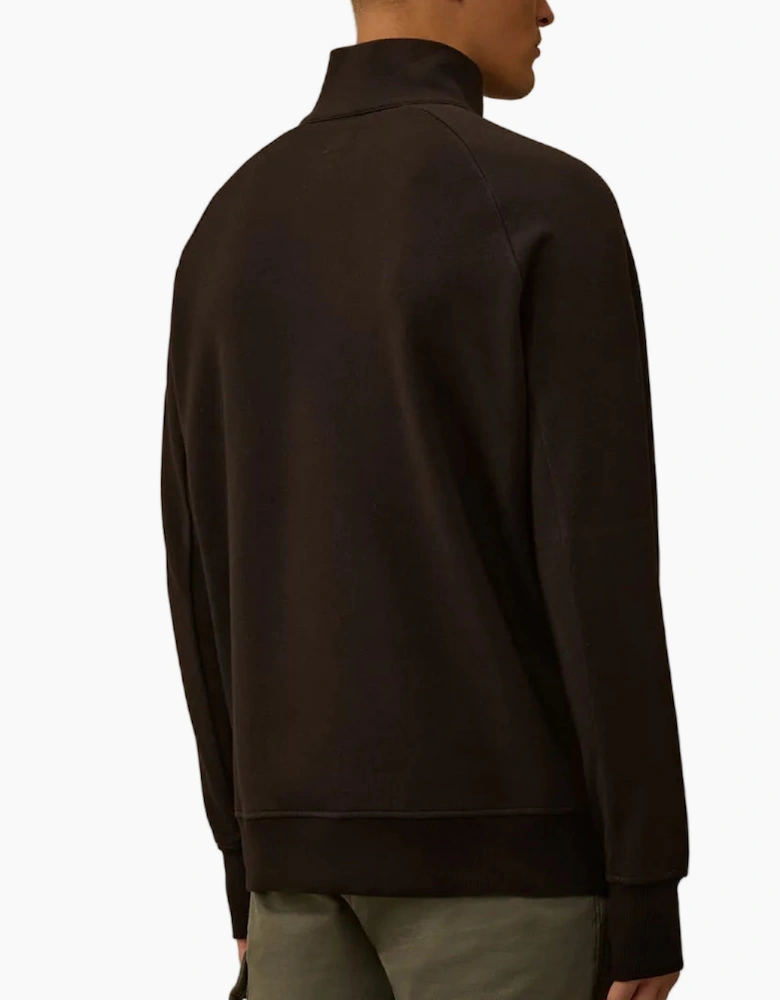 Quarter Zip Lens Fleece Sweatshirt