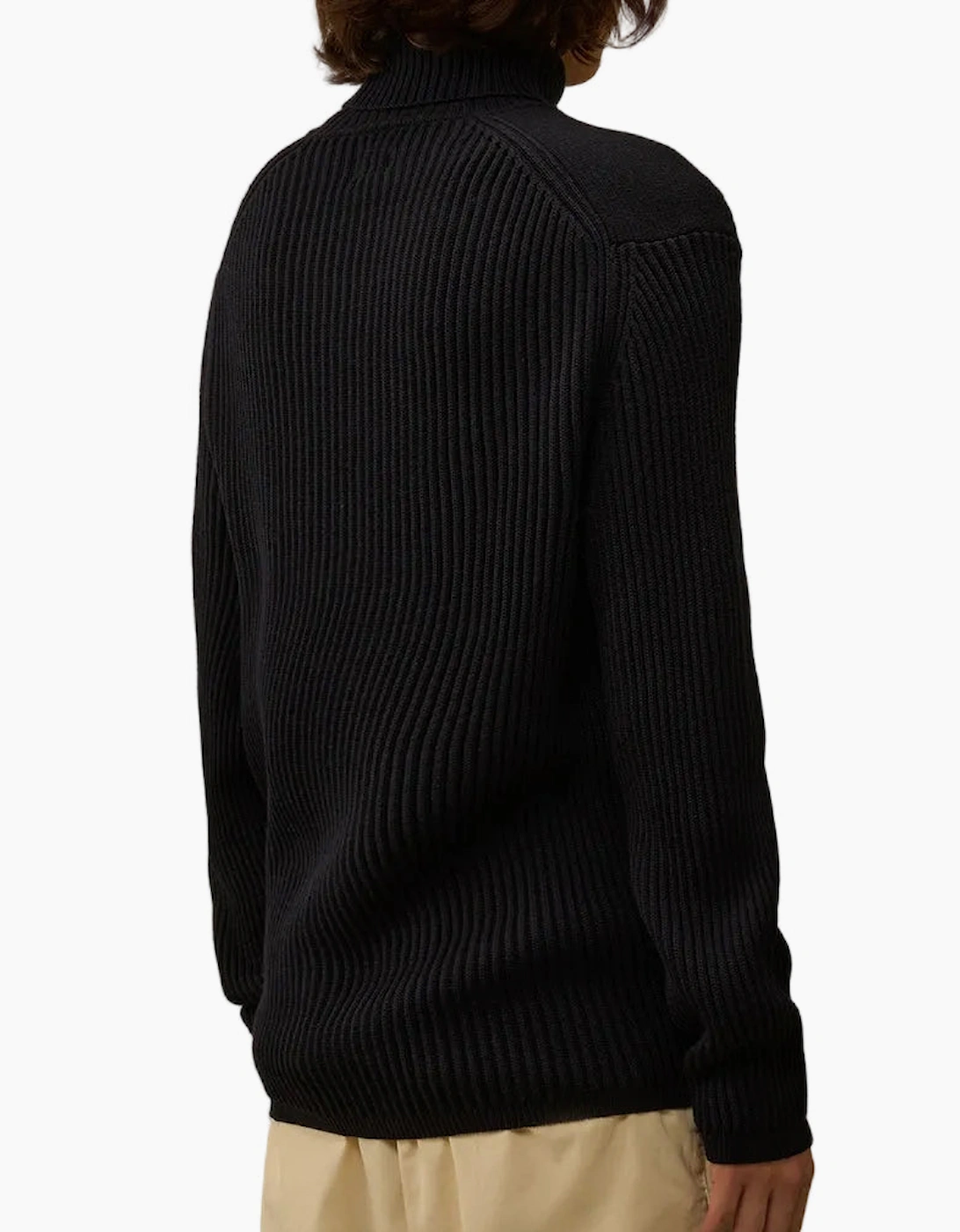 Re-Wool Turtleneck Lens Knit