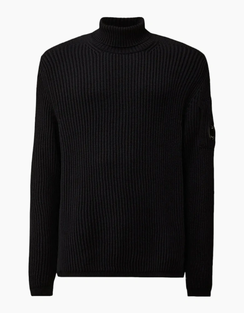 Re-Wool Turtleneck Lens Knit