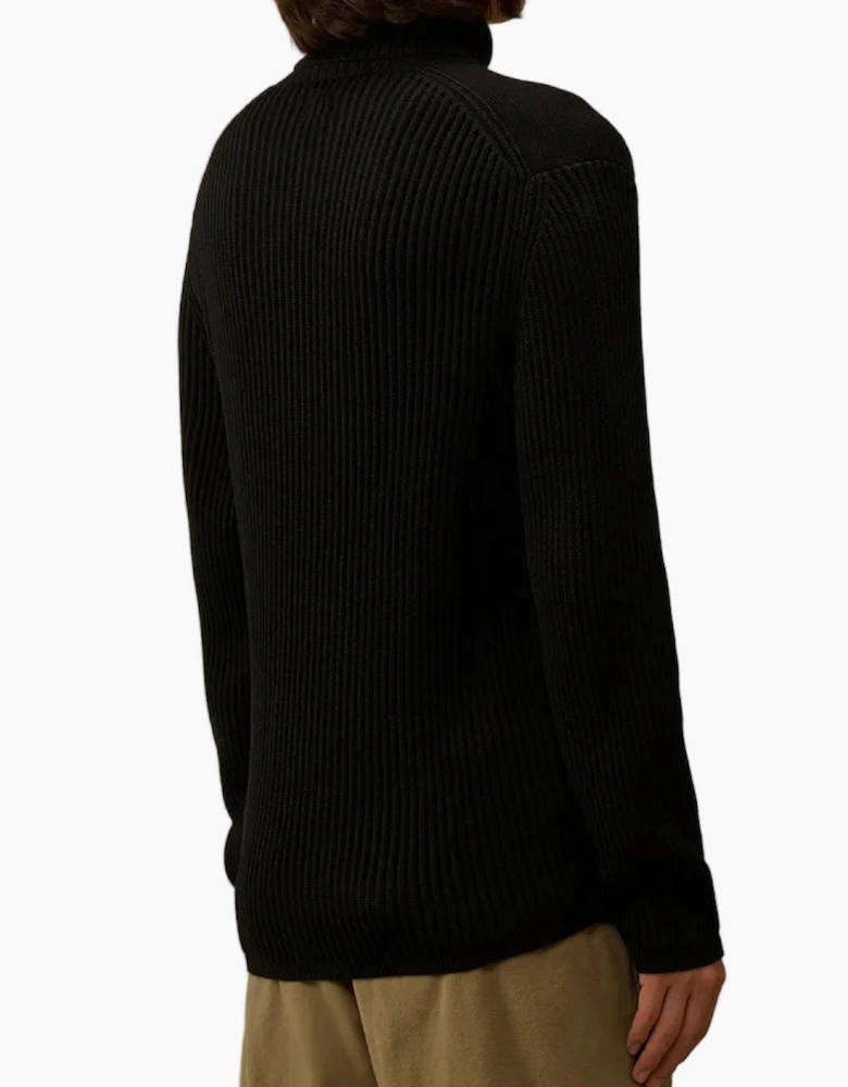 Re-Wool Turtleneck Lens Knit