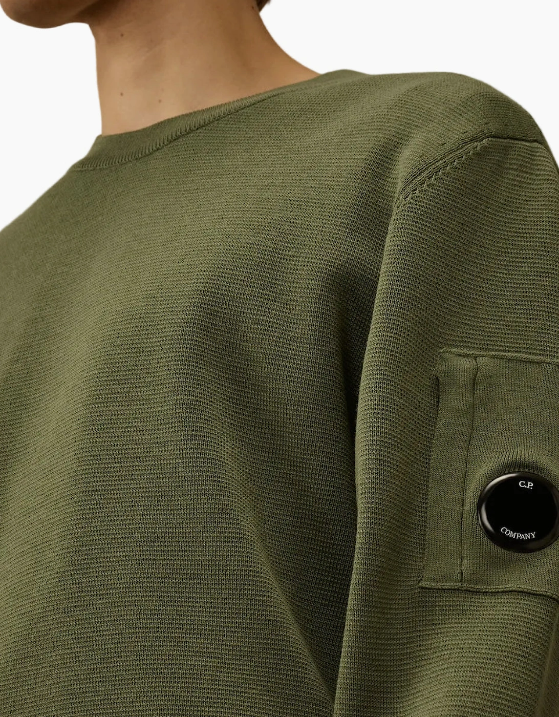 Re-Wool Crewneck Lens Knit