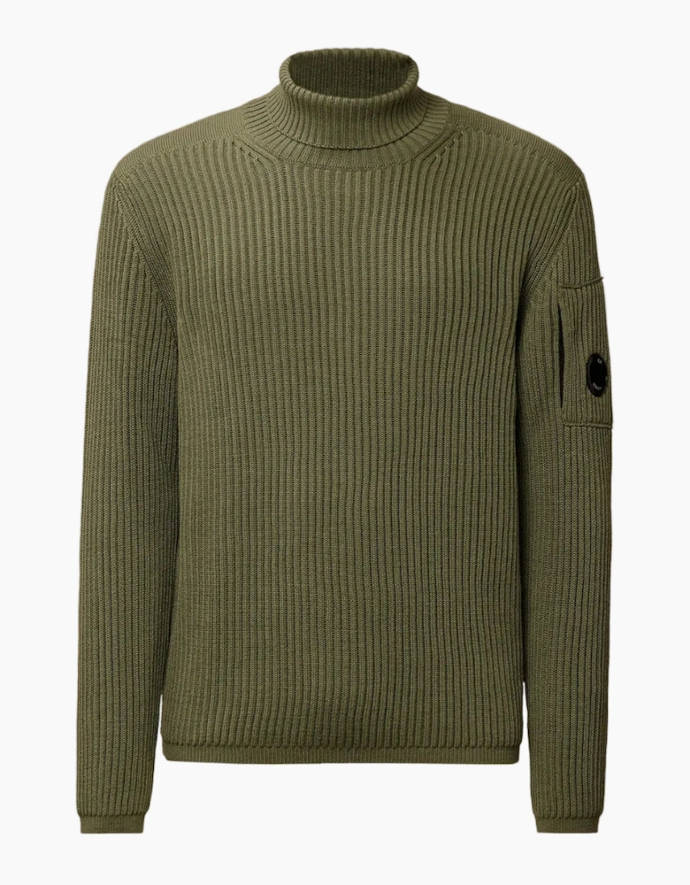 Re-Wool Turtleneck Lens Knit