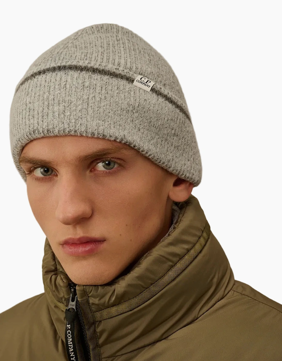 Fleece Knit Logo Beanie