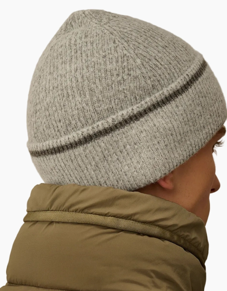 Fleece Knit Logo Beanie