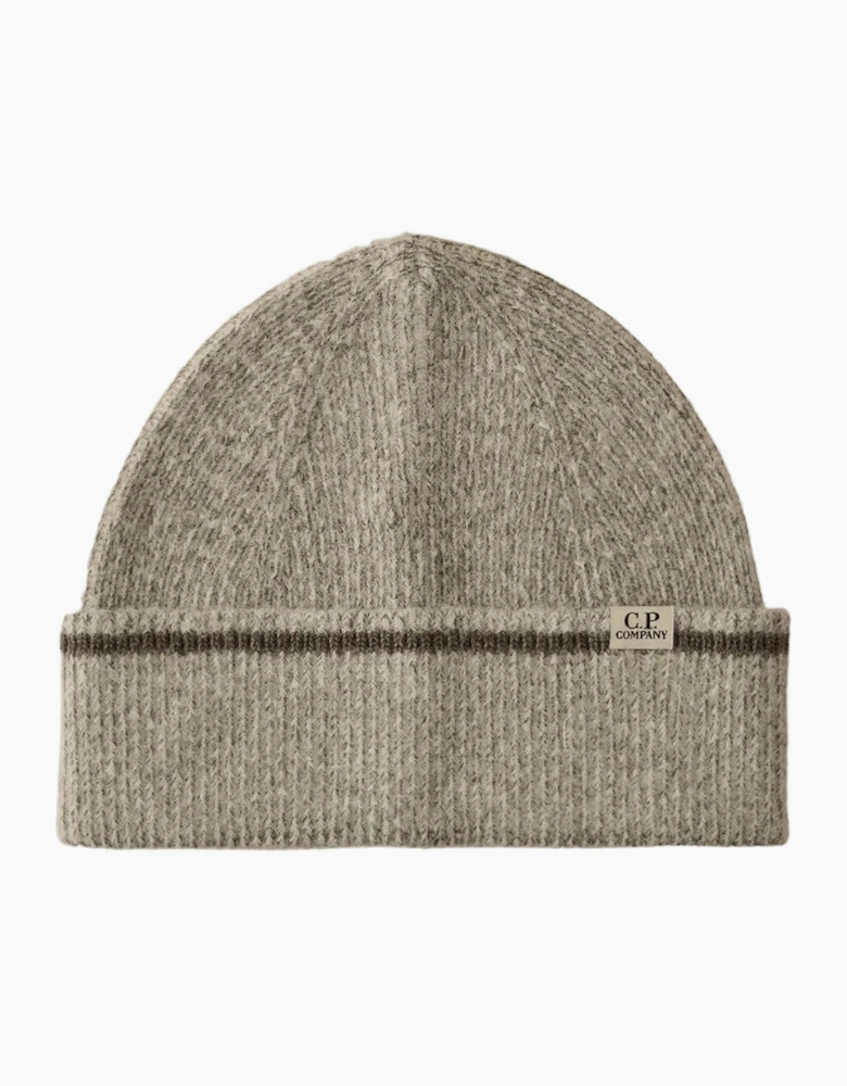 Fleece Knit Logo Beanie