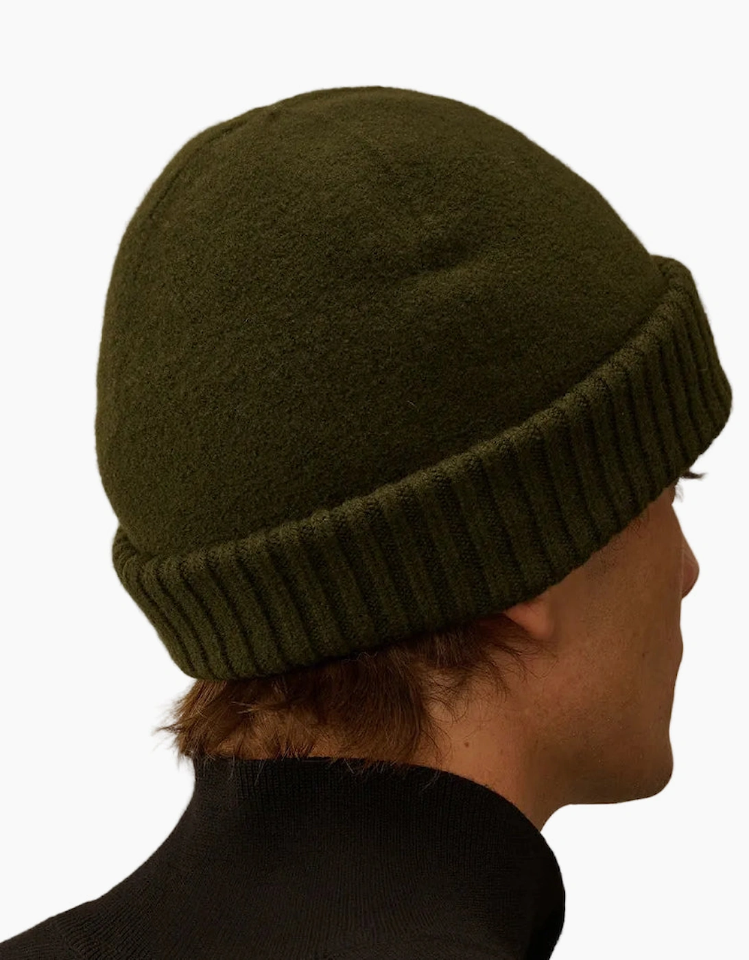 Extrafine Merino Wool Felted Fisherman Beanie