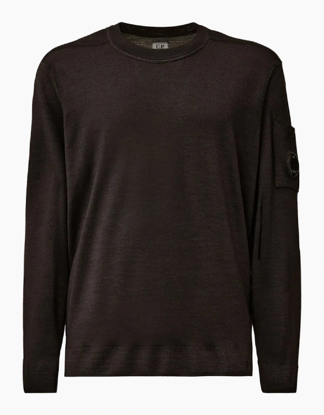 Merino Wool Crewneck Lens Knit