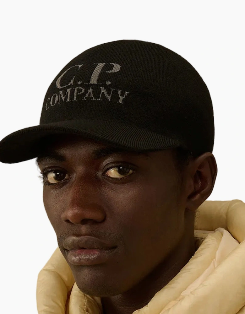 Extrafine Merino Wool Logo Cap