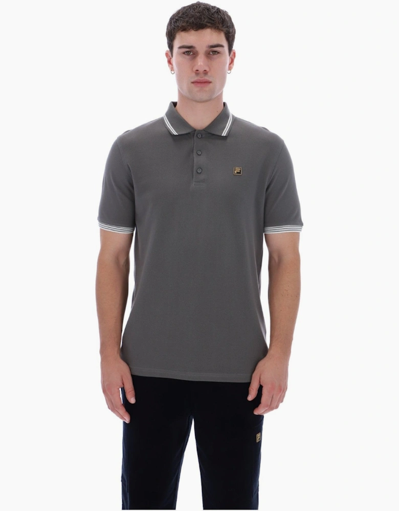 Fila Mens Soren 3 Tipped Short Sleeve Polo Shirt