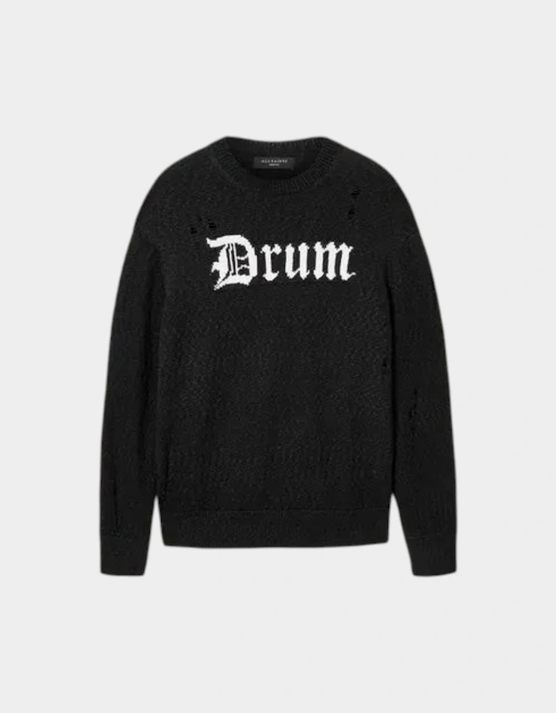 Drum Jacquard Jumper Black
