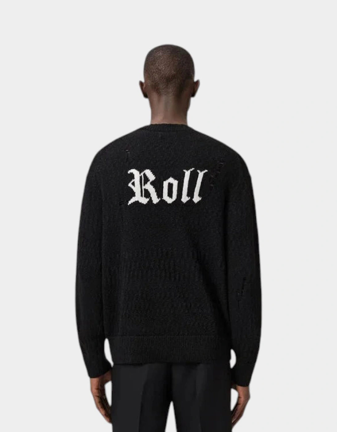 Drum Jacquard Jumper Black