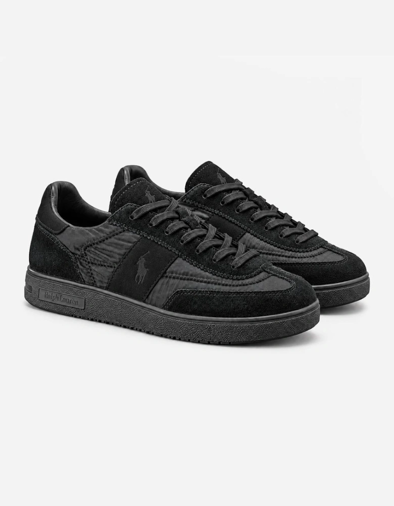 Polo Ralph Lauren BEDFORD PP Mens Casual Trainers Black/Faded Black