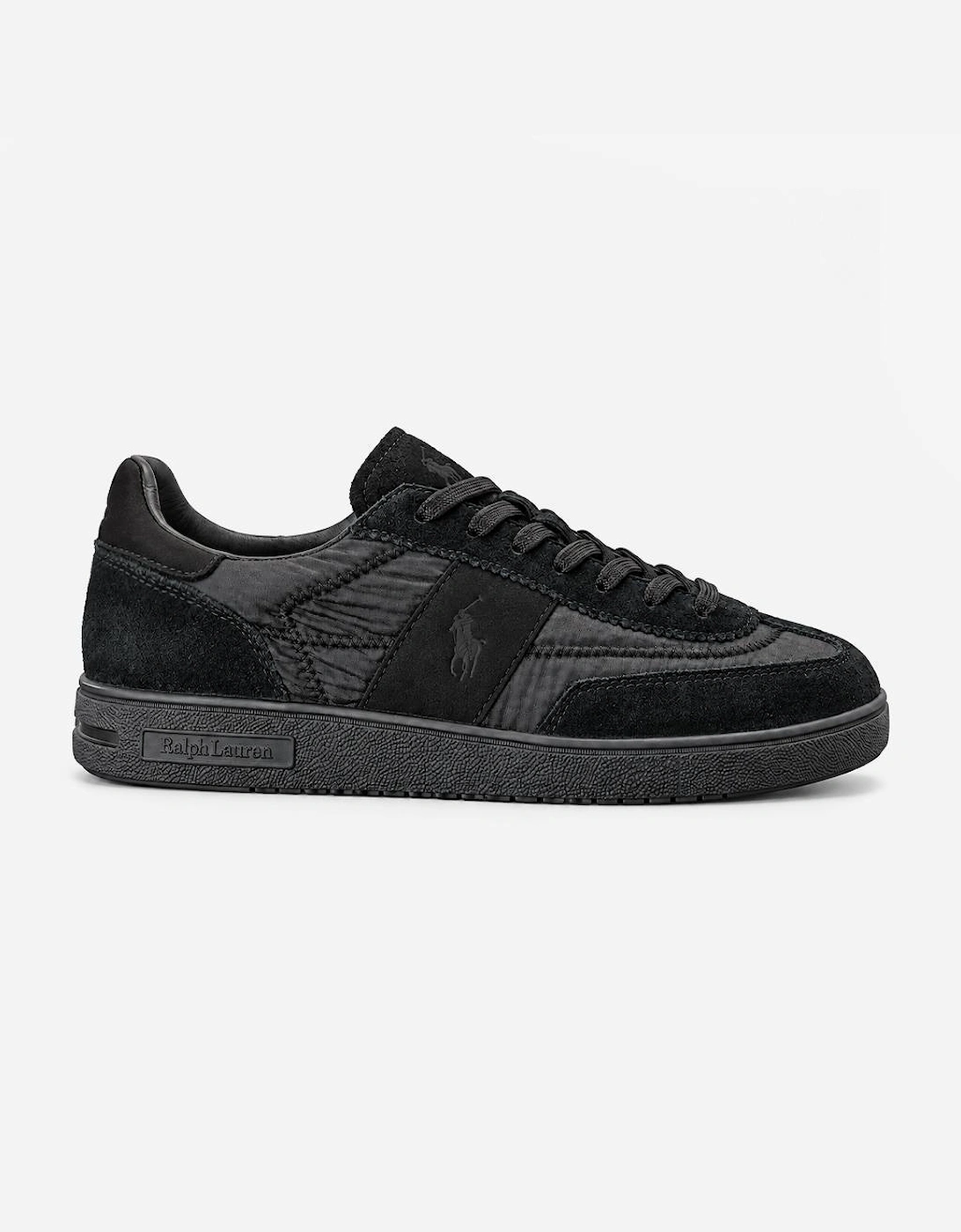Polo Ralph Lauren BEDFORD PP Mens Casual Trainers Black/Faded Black