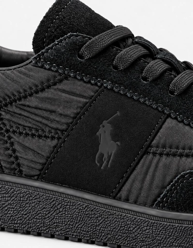 Polo Ralph Lauren BEDFORD PP Mens Casual Trainers Black/Faded Black
