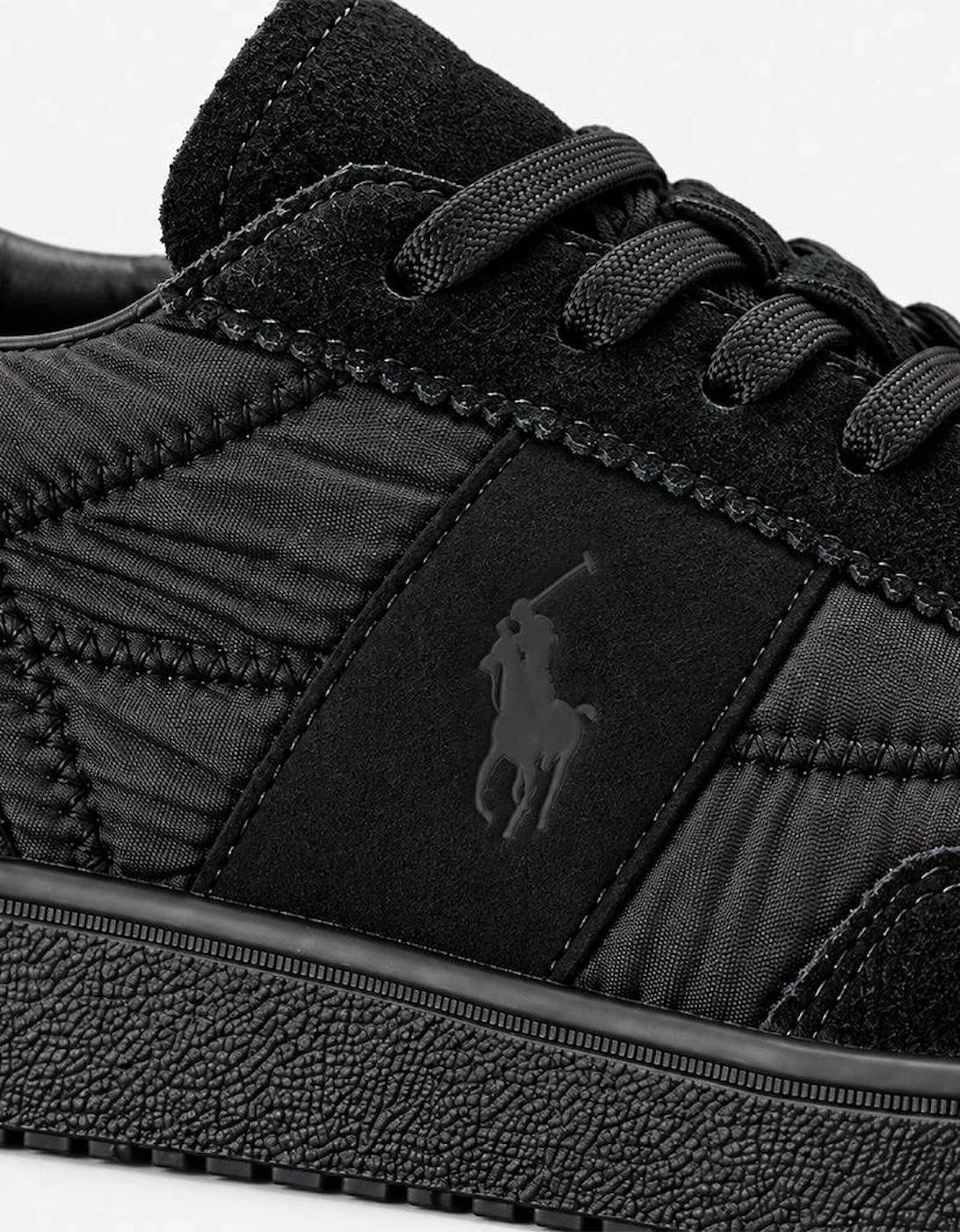Polo Ralph Lauren BEDFORD PP Mens Casual Trainers Black/Faded Black