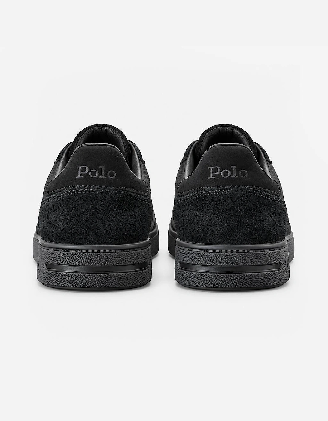 Polo Ralph Lauren BEDFORD PP Mens Casual Trainers Black/Faded Black