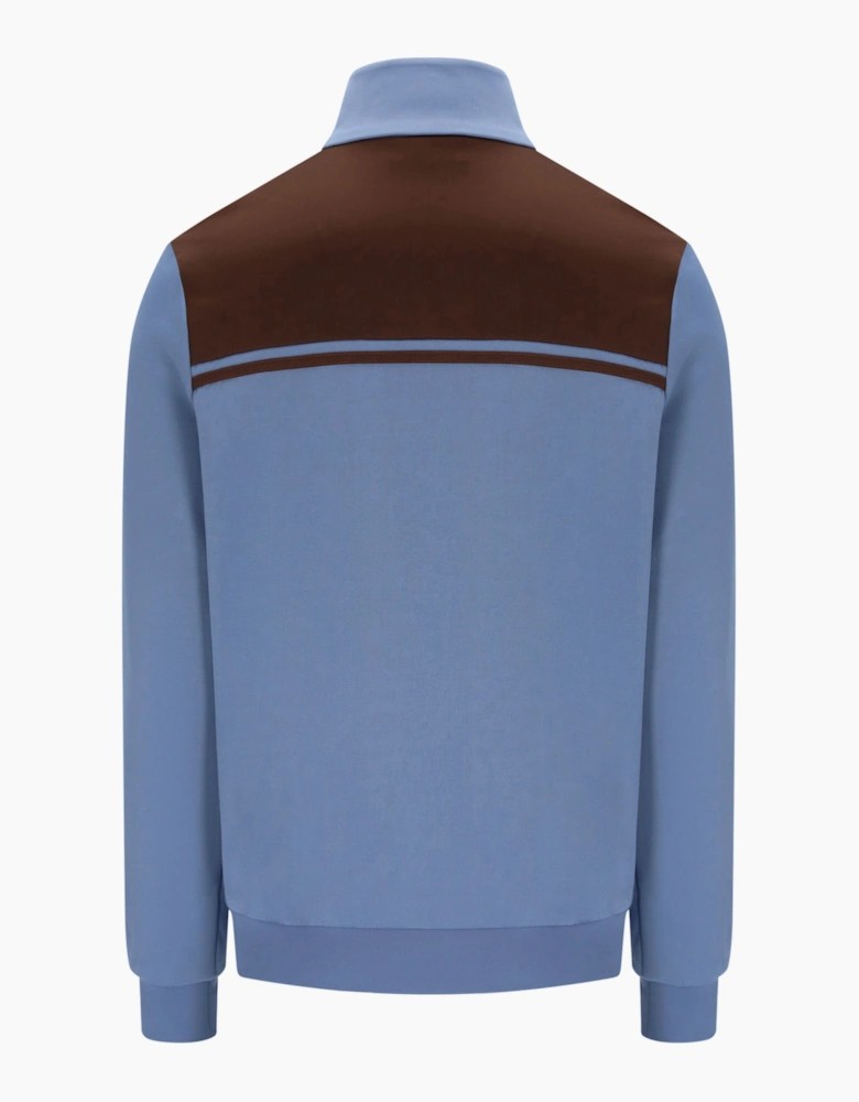 SERGIO TACCHINI NEW Y/L TRACK TOP COUNTRY BLUE/POTTING SOIL