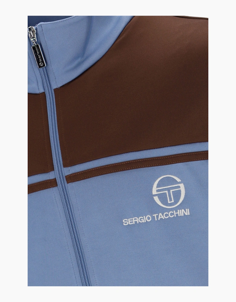 SERGIO TACCHINI NEW Y/L TRACK TOP COUNTRY BLUE/POTTING SOIL