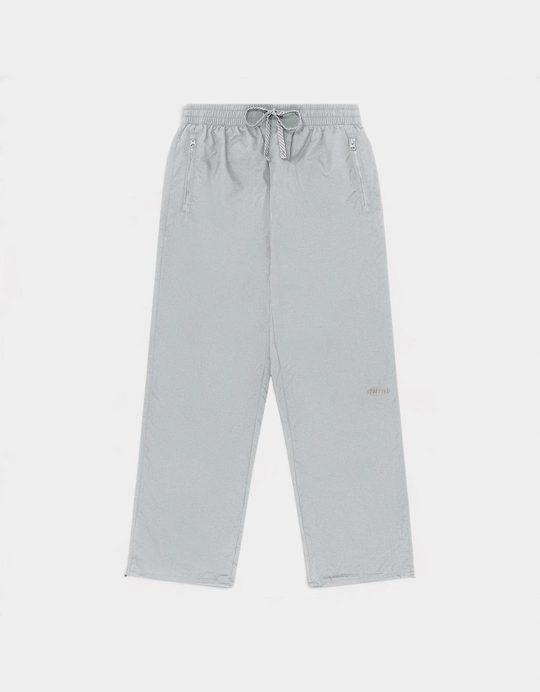 Sport Logo Nylon Pant Light Grey