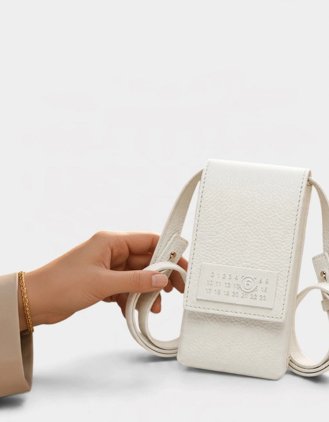 MM6 Small Pouch White