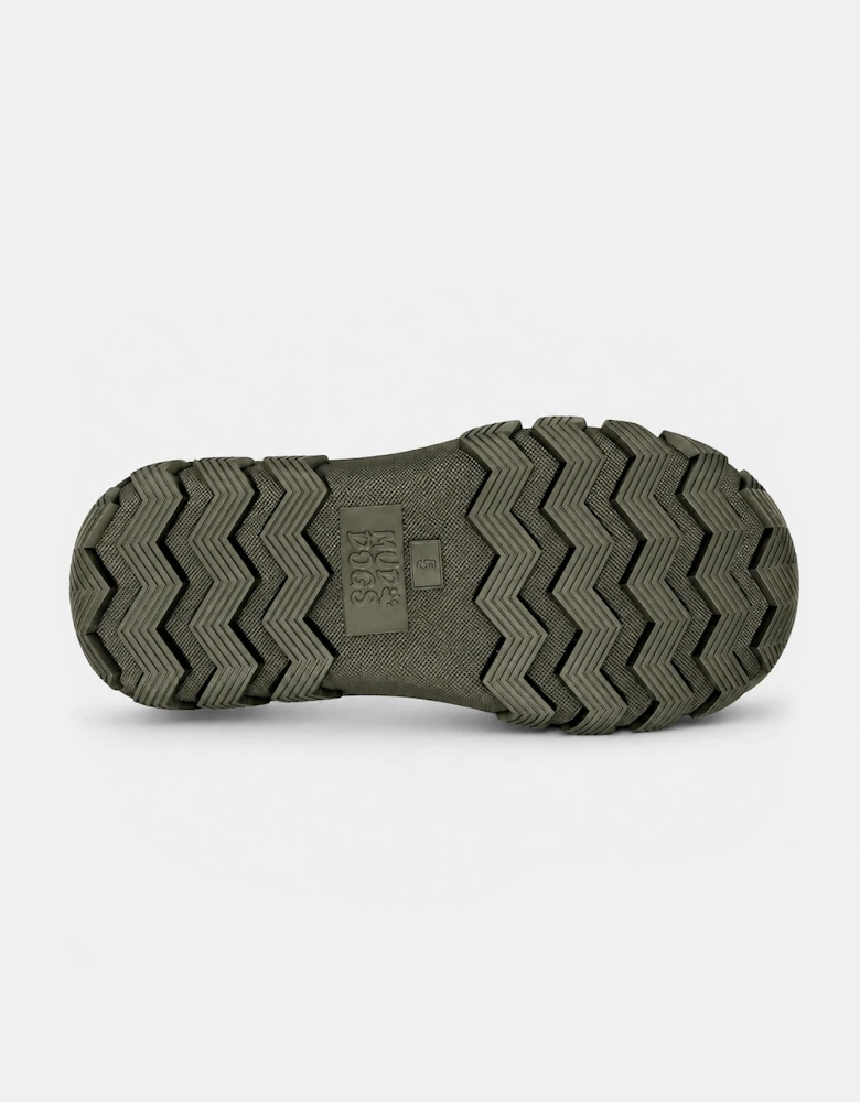 Mud Dogs RUTLAND MID Unisex Neoprene Wellies Olive