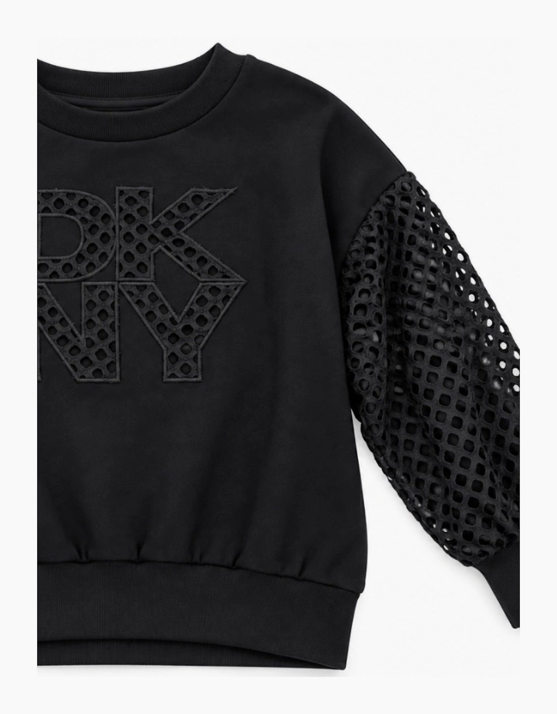 DKNY BLACK SWEATSHIRT & LEGGINGS SET D62906 D62885
