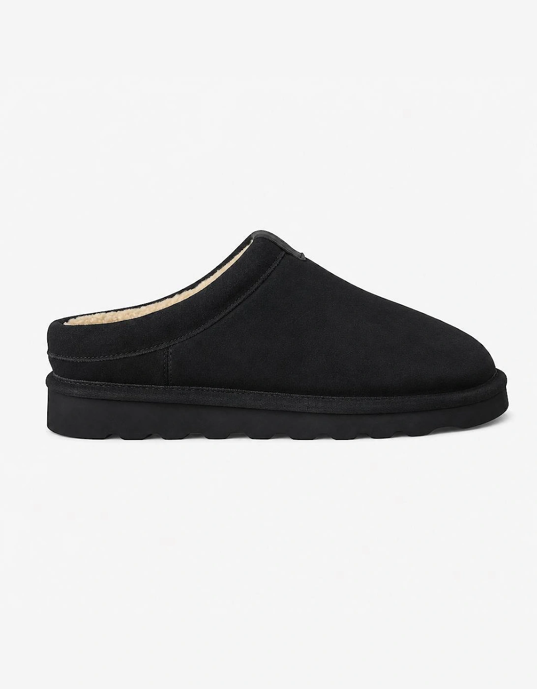 Polo Ralph Lauren READE CLOG Mens Mules Black Suede with Tonal