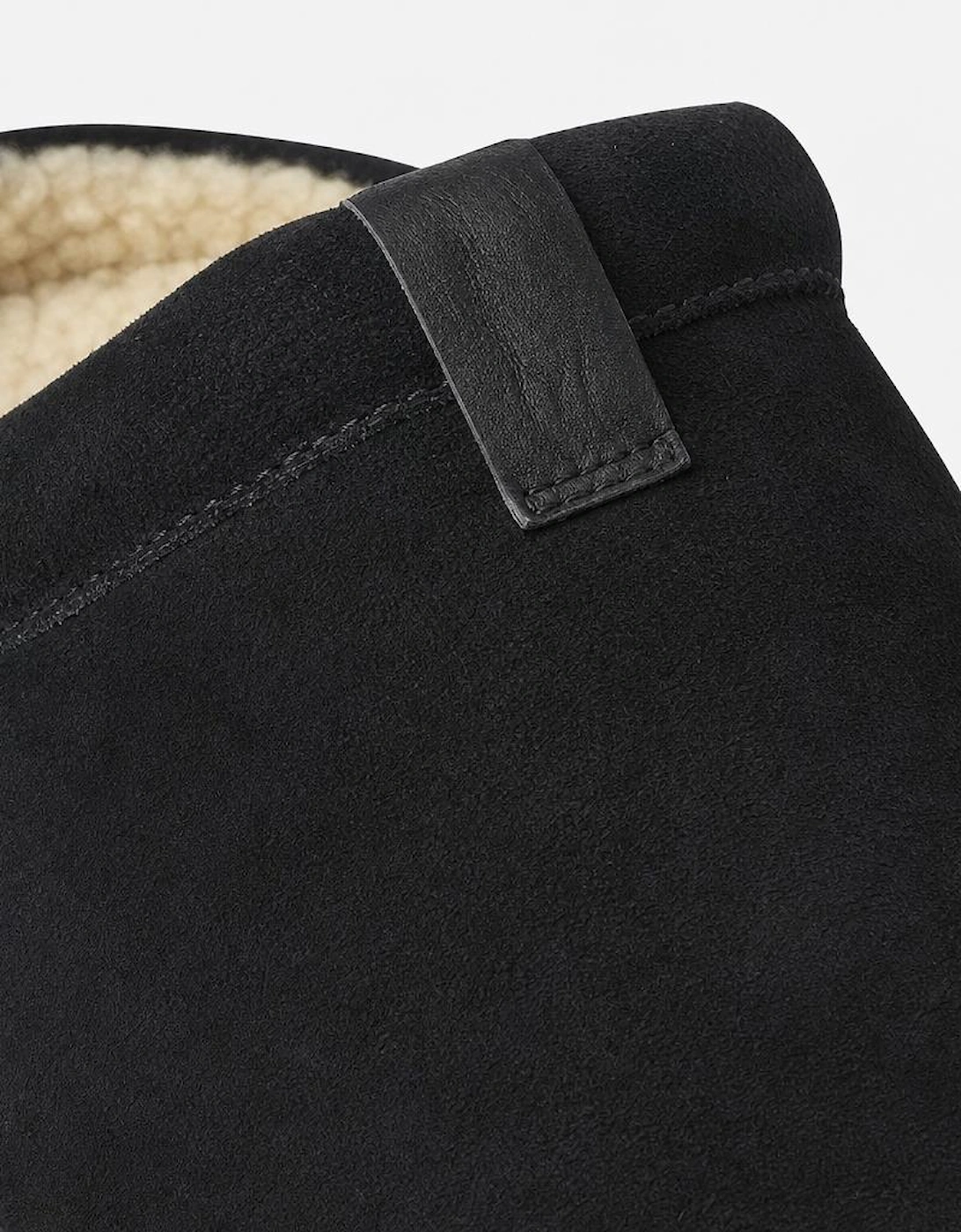 Polo Ralph Lauren READE CLOG Mens Mules Black Suede with Tonal