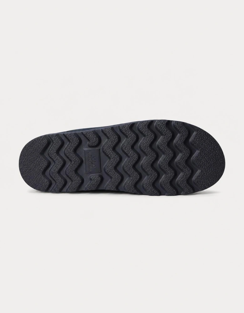 Polo Ralph Lauren READE CLOG Mens Mules Navy Suede with Tonal