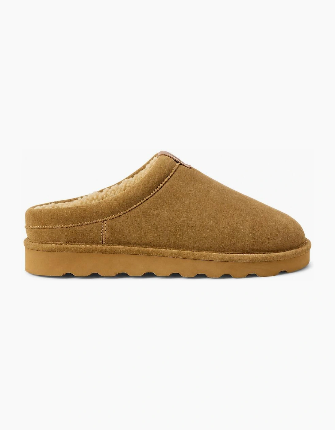 Polo Ralph Lauren READE CLOG Mens Mules Brown Suede with Tonal