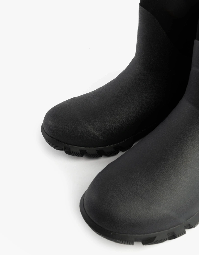 Mud Dogs RUTLAND SHORT Unisex Neoprene Wellies Black