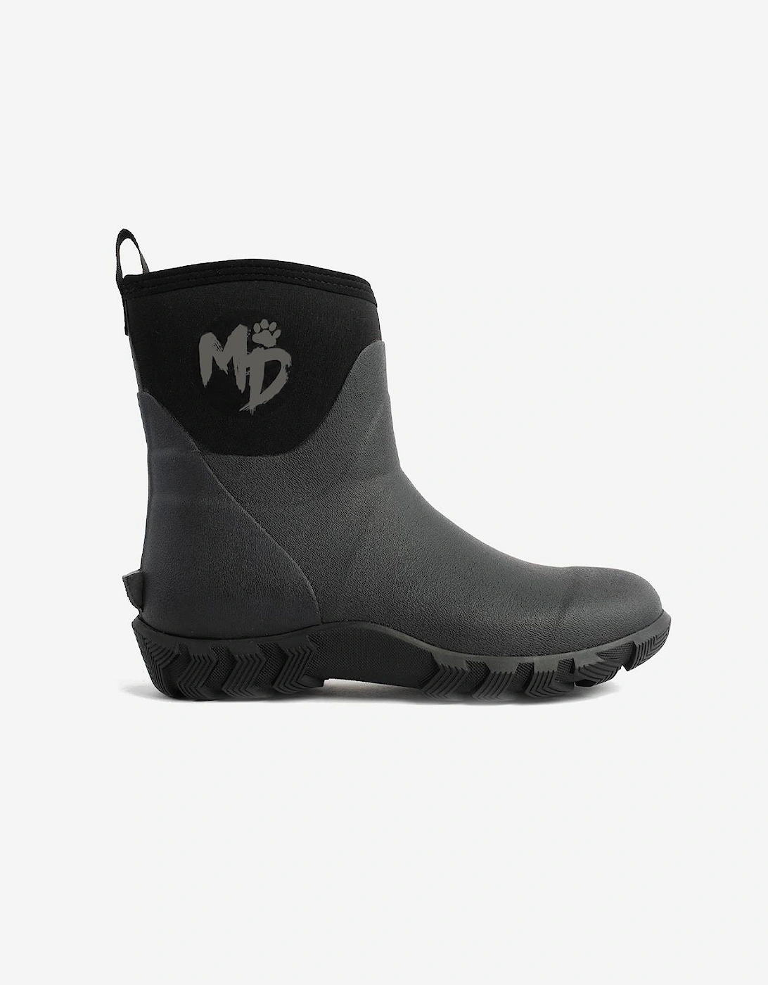 Mud Dogs RUTLAND SHORT Unisex Neoprene Wellies Black