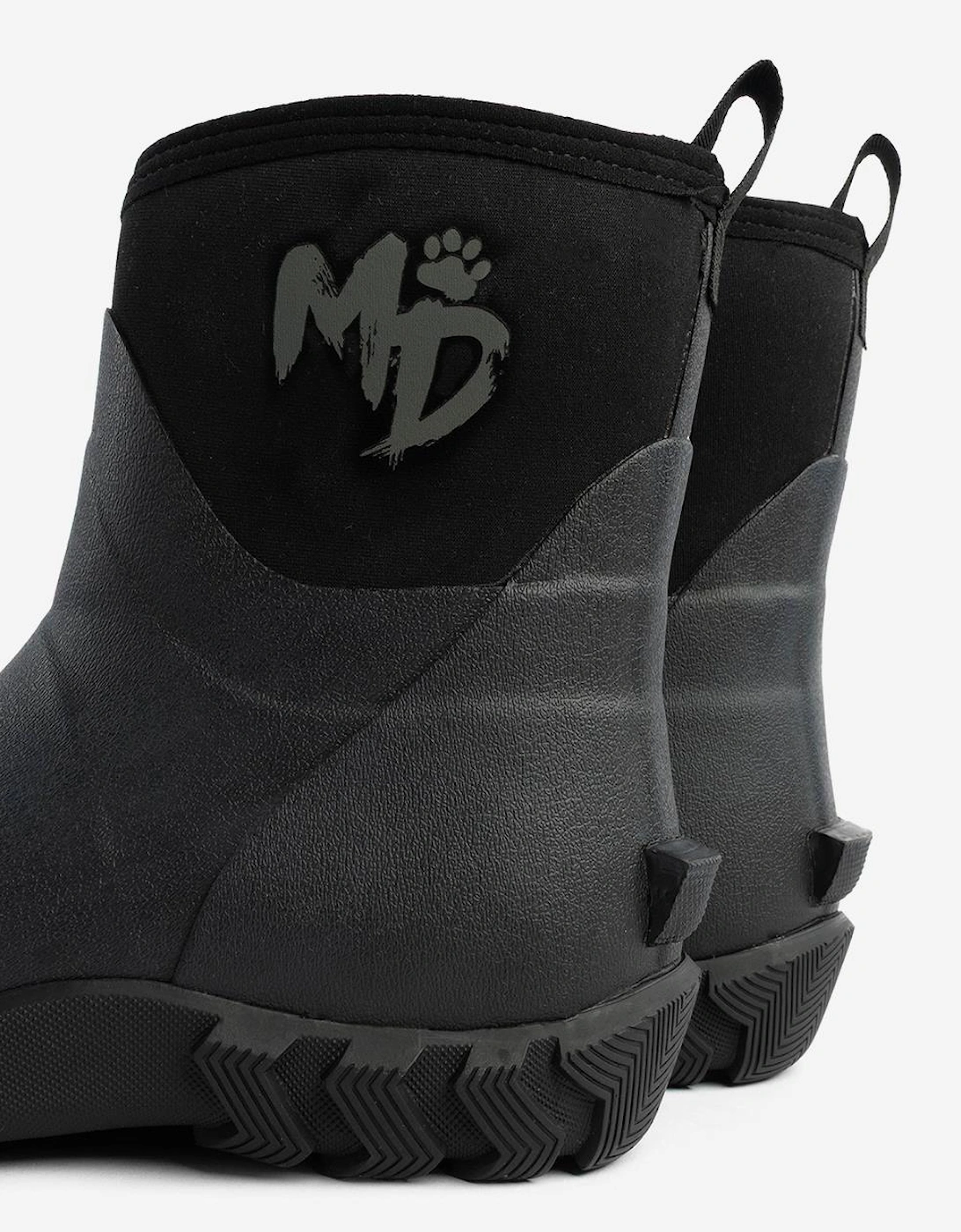 Mud Dogs RUTLAND SHORT Unisex Neoprene Wellies Black