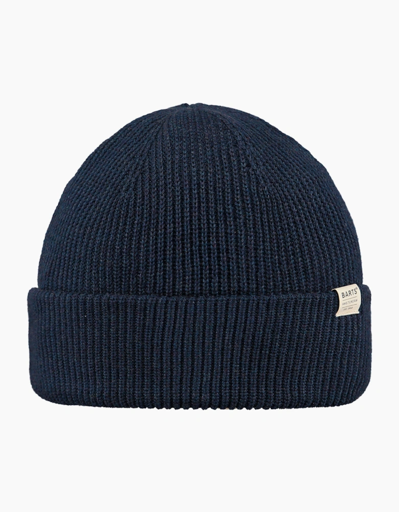 Barts Mens Stonel Stretchy Cuffed Beanie Hat