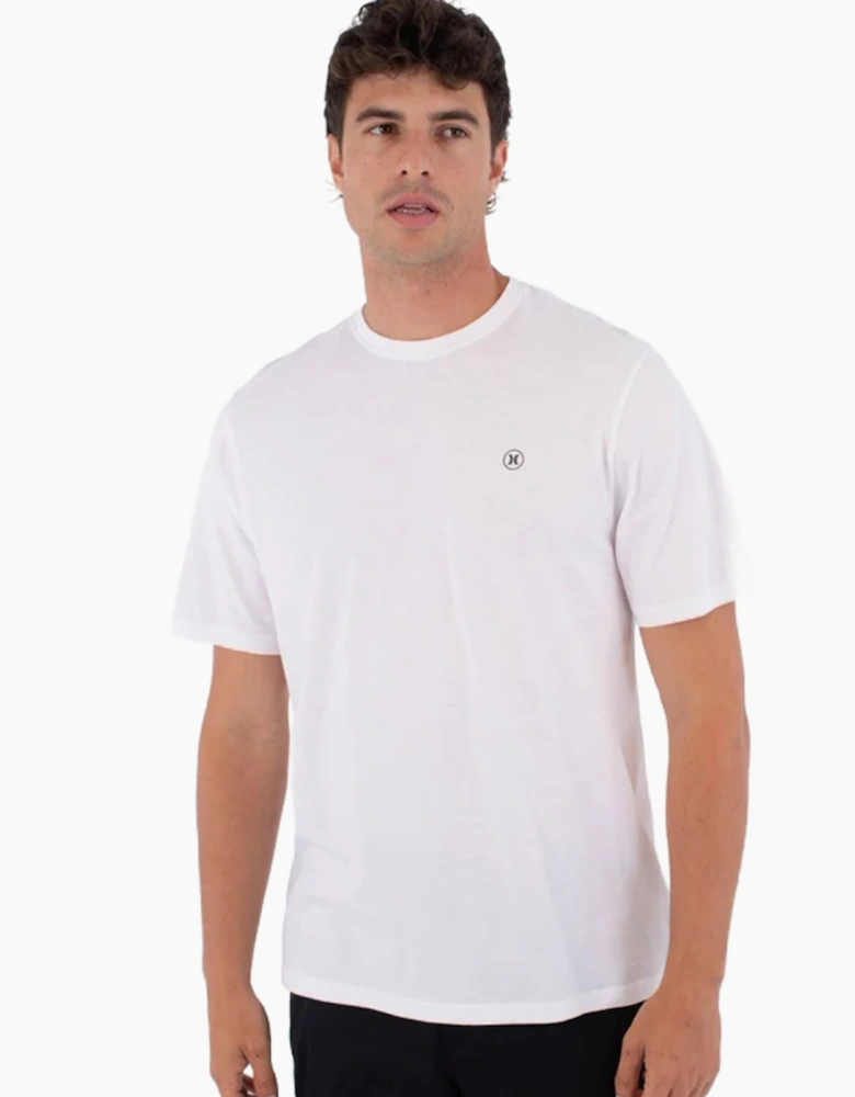 Hurley Mens Printing Press Icon Circle Short Sleeve T-Shirt