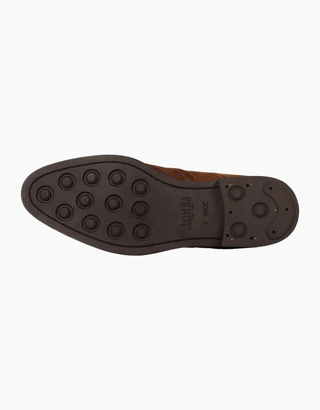 Longwood Mens Wide Fit Brogues