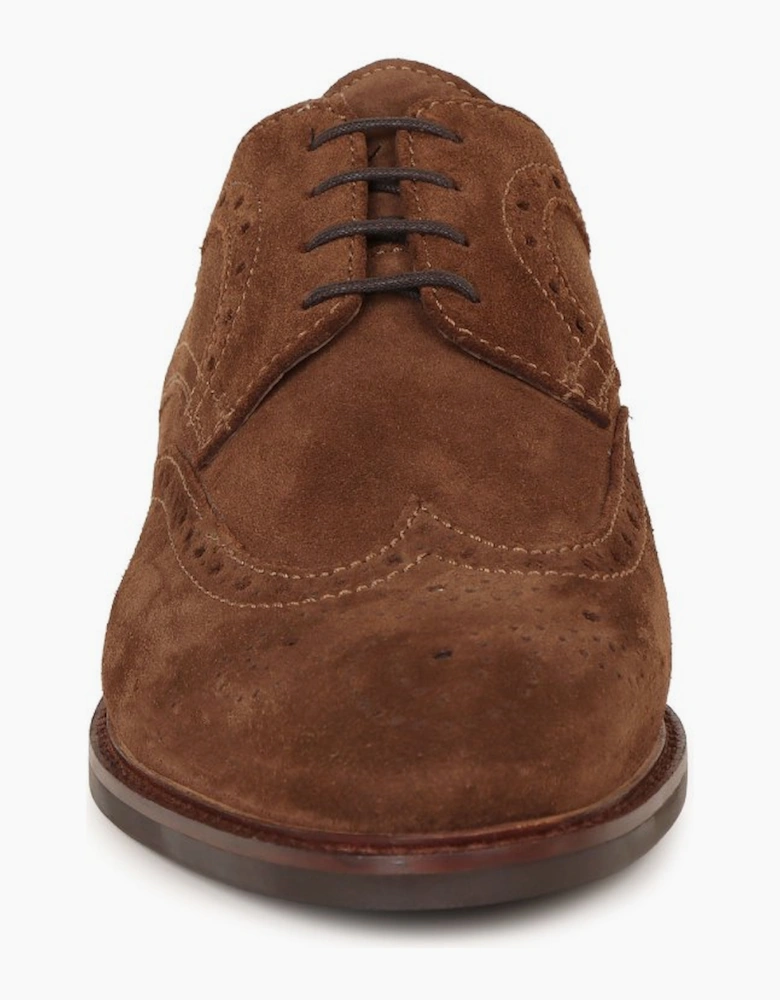 Longwood Mens Wide Fit Brogues
