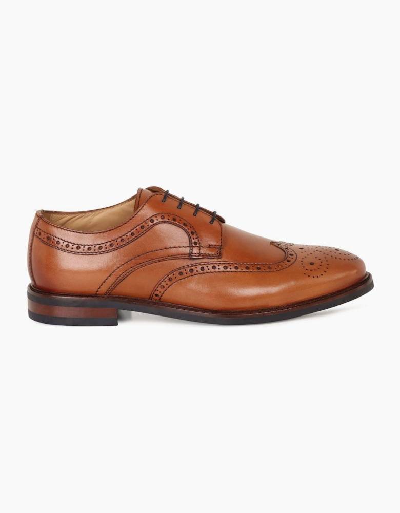 Longwood Mens Wide Fit Brogues