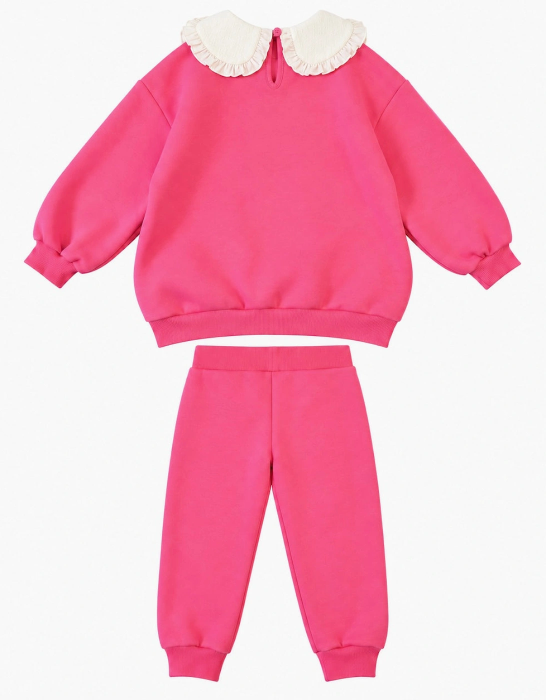Girls Pink Cherry Tracksuit