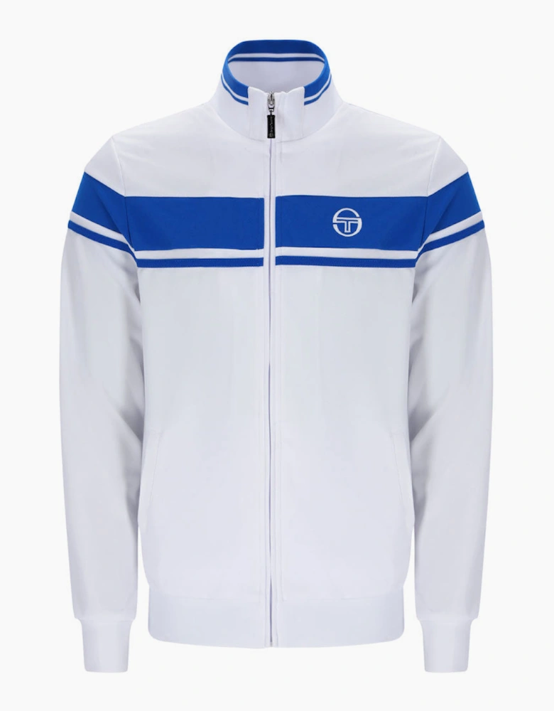 Sergio Tacchini Damarindo Track Top Jacket - White/Princess Blue