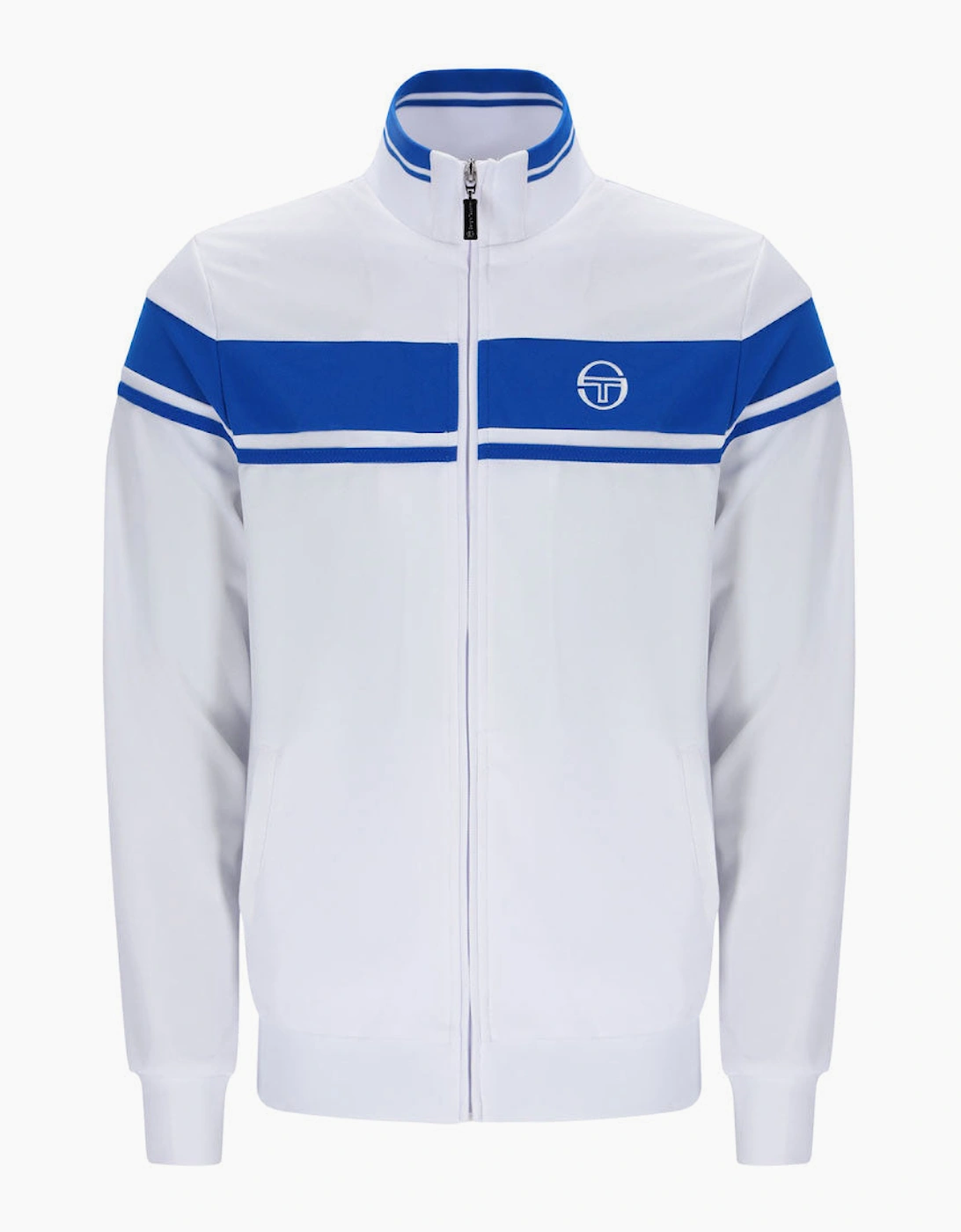 Sergio Tacchini Damarindo Track Top Jacket - White/Princess Blue