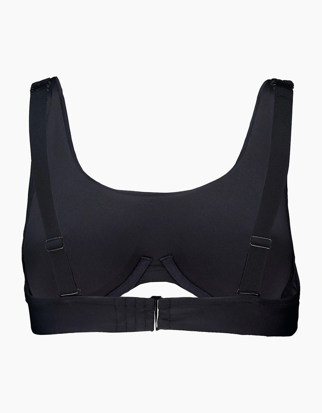Scoop Neck Crossback Swim Top with Adjustable Straps