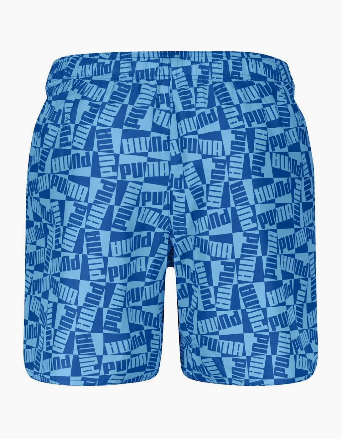 Printed Swim Trunks with Elastic Waistband