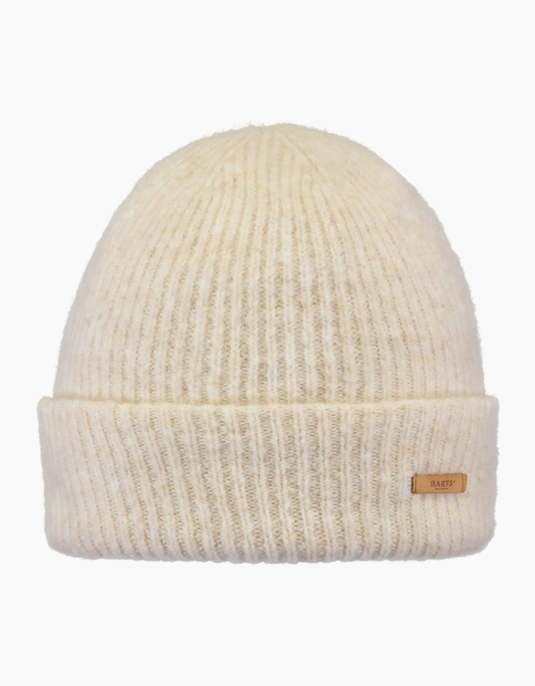Barts Womens Witzia Stretchy Ribbed Knit Knitted Beanie Hat