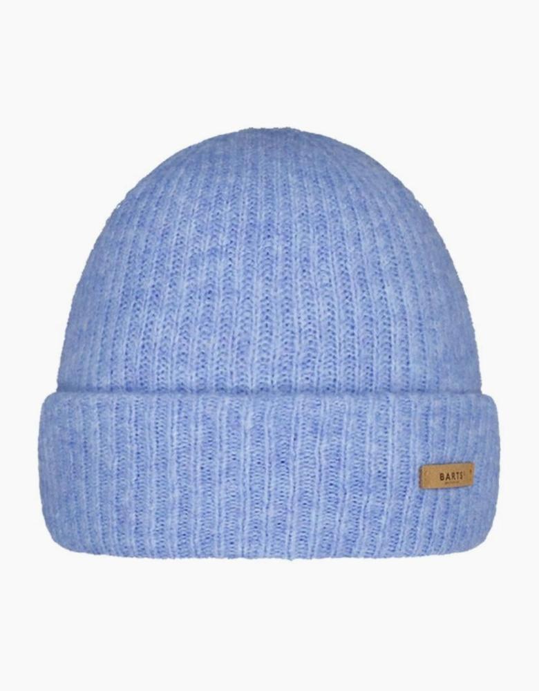 Barts Womens Witzia Stretchy Ribbed Knit Knitted Beanie Hat