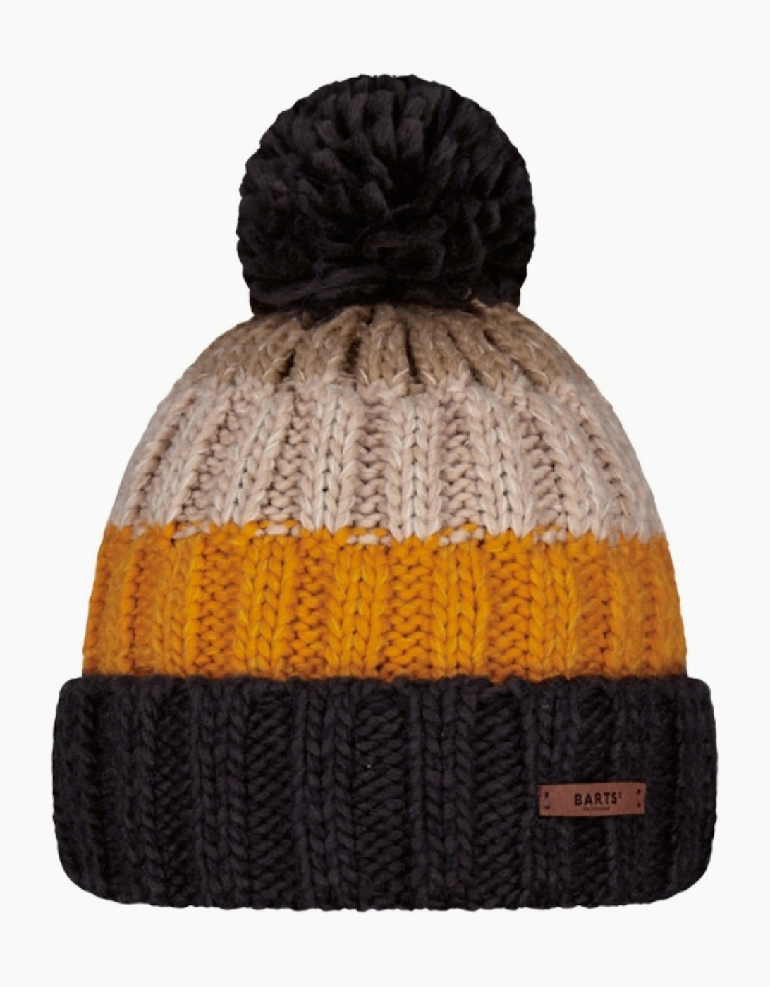 Barts Men's Mustard Wilhelm Knit Hat With Cuff By - Image 4