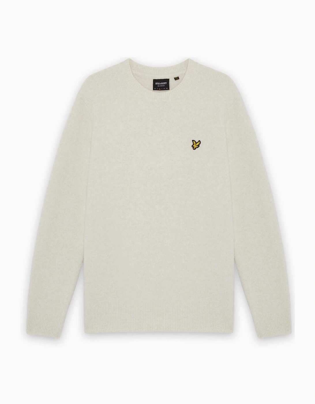 Lyle & Scott Mens Big & Tall Brushed Crew Neck Jumper